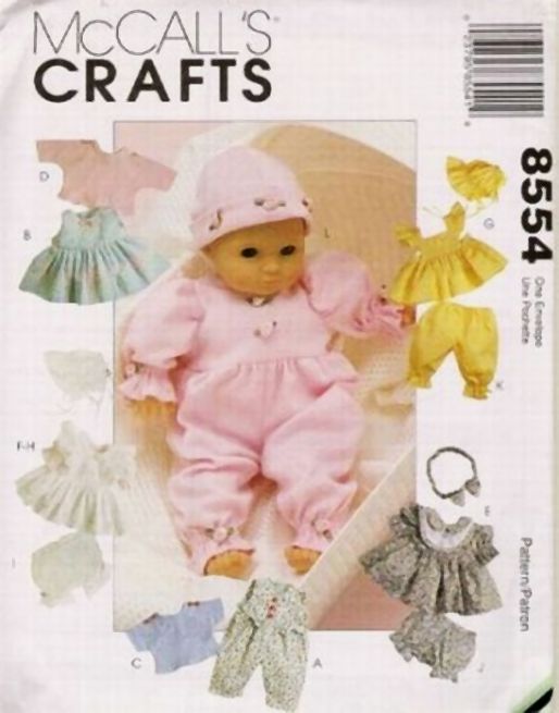 pattern-baby-doll-clothes-fit-american-girl-bitty-3szs-ebay